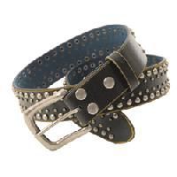 Studded Leather Belt