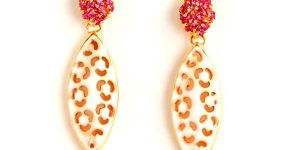 Enamel Earrings