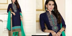 Shree Maa Fashion Blue Colour Fancy Designer Salwar Suit