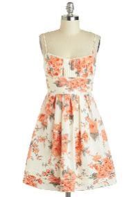 Chiffon Floral Dress