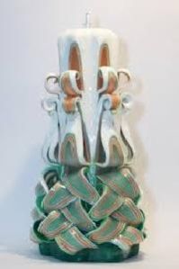 Hand Carved Candles