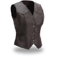 Womens Leather Vests