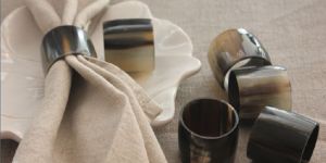 Horn Napkin Rings