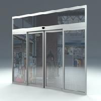 Auto Sliding Glass Door