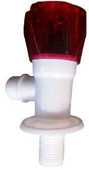 PVC Cristal Angle Cock Tap