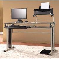 Metallic Computer Furniture