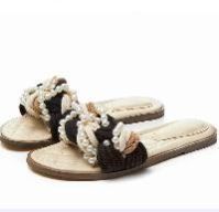 Ladies Beaded Slipper