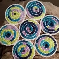 Round Plastic Coasters