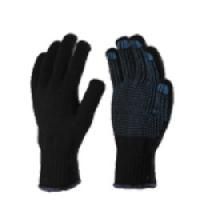 Poly Cotton Knitted Seamless Gloves