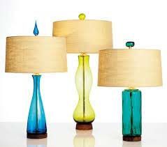 Glass Table Lamps