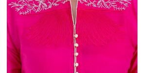 Flex Embroidered Cotton Kurtis