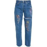 Embroidered Jeans