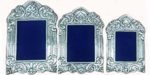 White Metal Photo Frame