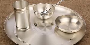 Pure Silver Dinner Set