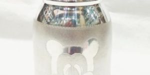 Pure Silver Milk Bottle