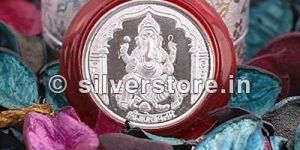 Silver Ganpati Coins