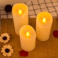 Color Flame Taper Candles