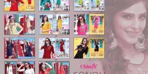 Candy Heavy Slub Cotton Quality Embrodary Pettrun Concent Kurti