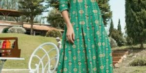 Ikkat Cotton Flex Kurti