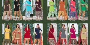 SUNAHARIVOL-18 --latest patiyala dress material