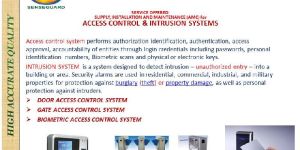 ACCESS CONTROL & INTRUSION SYSTEMS