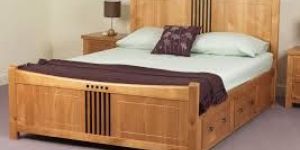 Wooden Double Bed