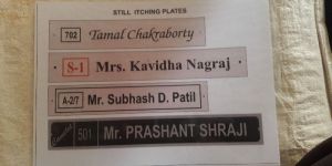 Steel Etching Name Plate