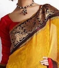 Banarsi Border Saree