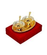 Brass Ice Cream Bowl