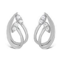 Ladies Platinum Earrings