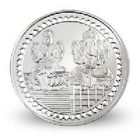 Silver Lakshmi Coin