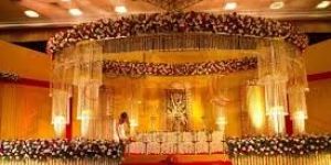 Crystal Wedding Stage