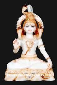 Marble Lord Shiva Statue