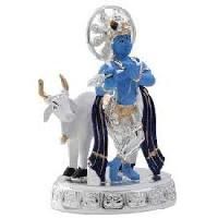 Silver Plated  Shiv Shankar Idol