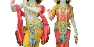Marble Radha Krishna Statues
