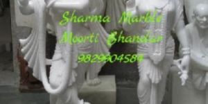Radha Govind Marble Statue