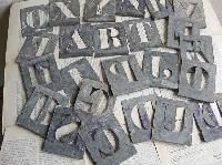 Metal Latter Stencils