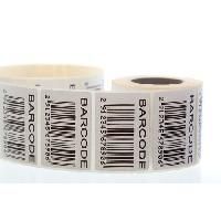 Barcode Foil Sticker