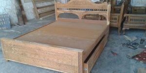 Wooden Double Bed