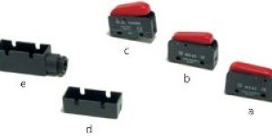Steam Iron Red Button Micro Switch