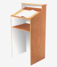 Wood Lectern Podium