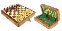 Wooden Magnetic Chess Board