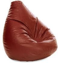 Leather Jumbo Shaped Bean Bag