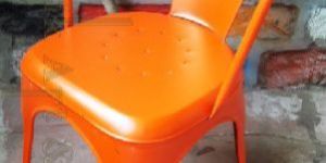 Armrest Chair with Metal Top