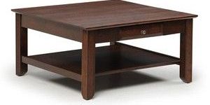 Wooden Square Coffee Table