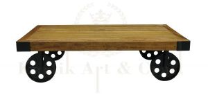 Wooden Rectangle Coffee Table