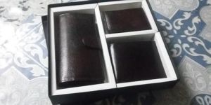 Ladies Leather Wallet Gift Set