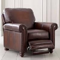 Brown Leather Recliner