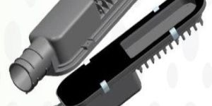 LED Street Light Fixtures in Glass