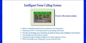 Nurse Calling System(Intelligent)